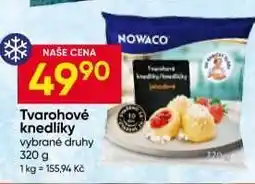 Hruška Tvarohové knedlíky nabídka