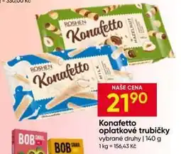 Hruška Konafetto oplatkové trubičky nabídka