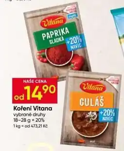 Hruška KOŘENÍ VITANA nabídka