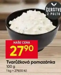 Hruška Tvarůžková pomazánka nabídka