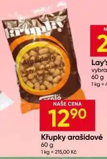 Hruška Křupky arašídové nabídka