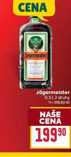 Billa Jägermeister nabídka