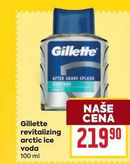 Billa Gillette revitalizing arctic ice voda nabídka