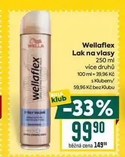 Billa Wellaflex Lak na vlasy nabídka
