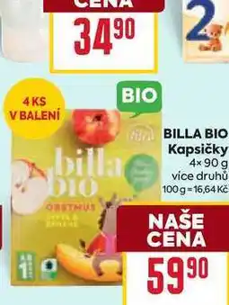 Billa BILLA BIO Kapsičky nabídka