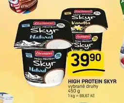 Flop HIGH PROTEIN SKYR vybrané druhy nabídka