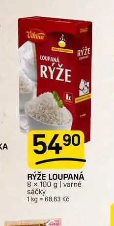 Flop RÝŽE LOUPANÁ 8 × 100 g | varné sáčky nabídka