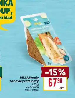 Billa BILLA Ready Sendvič proteinový nabídka