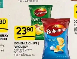 Flop BOHEMIA CHIPS | VROUBKY vybrané druhy nabídka