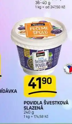 Flop POVIDLA ŠVESTKOVÁ SLAZENÁ nabídka