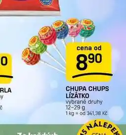 Flop CHUPA CHUPS LÍZÁTKO vybrané druhy nabídka
