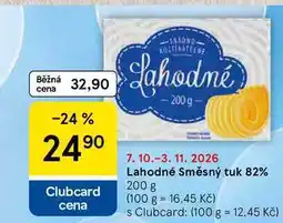 Tesco Lahodné Směsný tuk 82% nabídka
