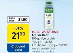 Tesco Activia Kefir nabídka