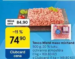 Tesco Tesco Mleté maso míchané, 500 g. 20 % tuku nabídka