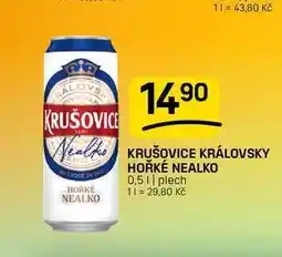 Flop KRUŠOVICE KRÁLOVSKY HOŘKÉ NEALKO 0,5 || plech nabídka