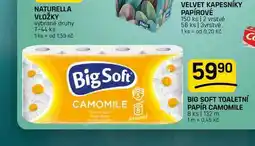 Flop BIG SOFT TOALETNÍ PAPÍR CAMOMILE 8 ks nabídka
