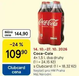 Tesco Coca-Cola nabídka