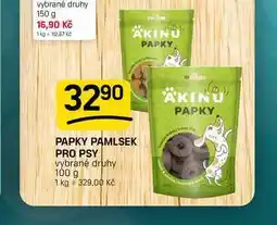 Flop PAPKY PAMLSEK PRO PSY vybrané druhy nabídka
