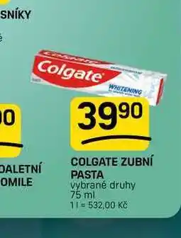 Flop COLGATE ZUBNÍ PASTA vybrané druhy nabídka