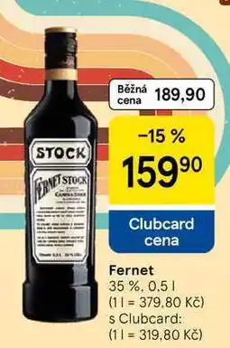Tesco Fernet 35 % nabídka