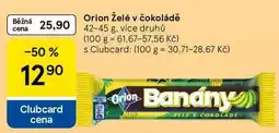 Tesco Orion Želé v čokoládě, 42-45 g, více druhů nabídka
