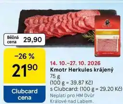 Tesco Kmotr Herkules krájený nabídka
