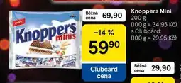 Tesco Knoppers Mini nabídka