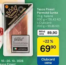 Tesco Tesco Finest Parmská šunka nabídka