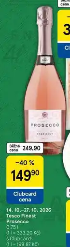 Tesco Tesco Finest Prosecco nabídka