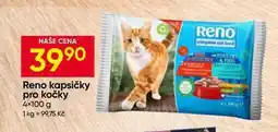 Hruška Reno kapsičky pro kočky 4× nabídka