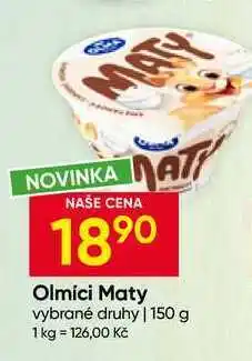 Hruška Olma Olmíci Maty nabídka