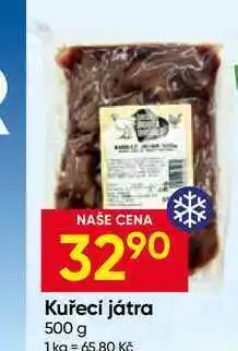 Hruška Kuřecí játra nabídka
