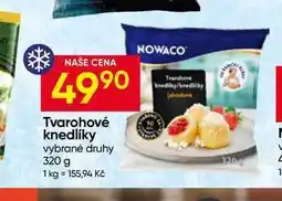 Hruška NOWACO Tvarohové knedlíky vybrané druhy nabídka