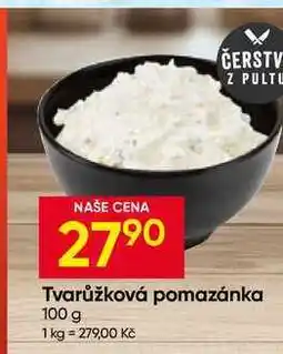 Hruška Tvarůžková pomazánka nabídka