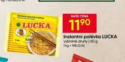 Hruška LUCKA Instantní polévka nabídka