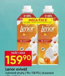 Hruška Lenor aviváž vybrané druhy 94-118 PD nabídka