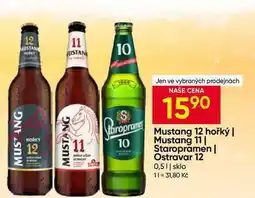 Hruška Mustang 12 hořký 0,5l sklo nabídka