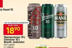Hruška Staropramen 10 0,5l plech nabídka