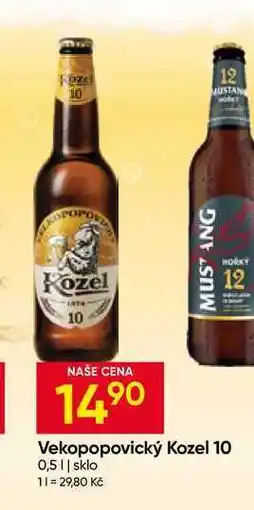 Hruška Vekopopovický Kozel 10 0,5l sklo nabídka