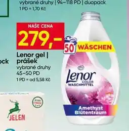 Hruška Lenor gel 45-50 PD nabídka