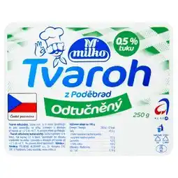 Hruška Milko Tvaroh z Poděbrad 250g, vybrané druhy nabídka