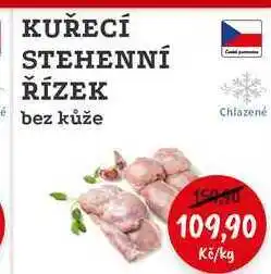 RABBIT řeznictví KUŘECÍ STEHENNÍ ŘÍZEK bez kůže nabídka