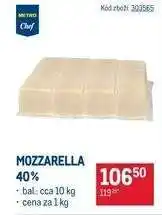 Mozzarella 40 %