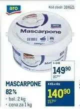Makro Mascarpone 82 % nabídka