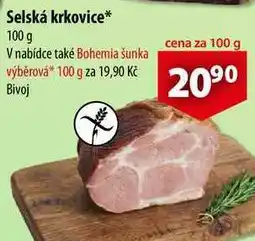 CBA Selská krkovice nabídka