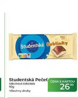 Tamda Foods Studentská Pečeť tabulková čokoláda nabídka