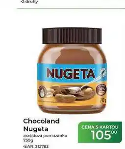 Tamda Foods Chocoland Nugeta arašidová pomazánka nabídka