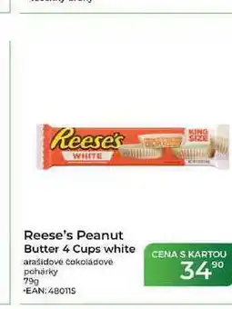 Tamda Foods Reese's Peanut Butter 4 Cups white arašídové čokoládové pohárky nabídka