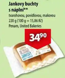 CBA Jankovy buchty s náplní nabídka