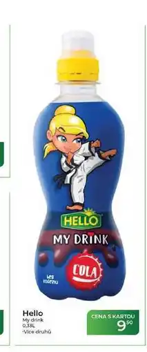 Tamda Foods Hello My drink nabídka